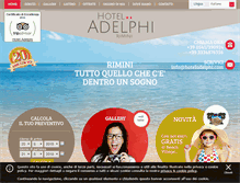 Tablet Screenshot of hoteladelphi.com